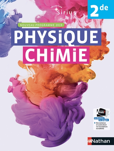 Physique chimie 2de manuel 2019 - Image principale