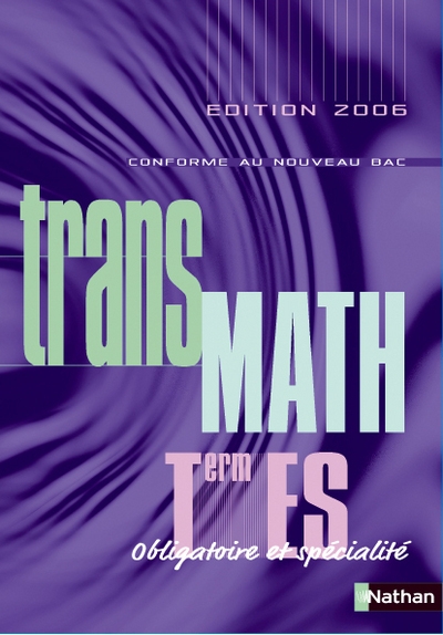 Transmath term es obligatoire + specialite 2006 - Image principale
