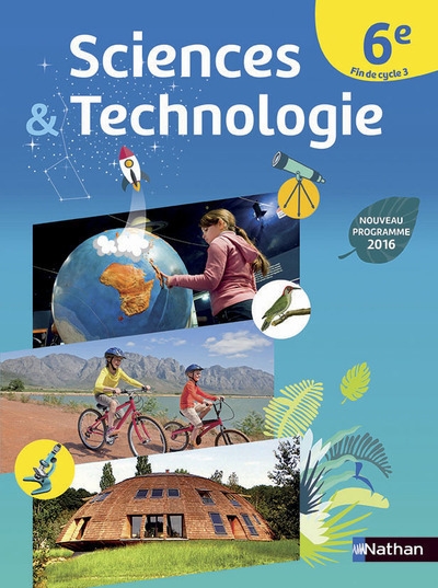 Sciences & techno 6è 2016 - manuel élève 2016 grand format - Image principale