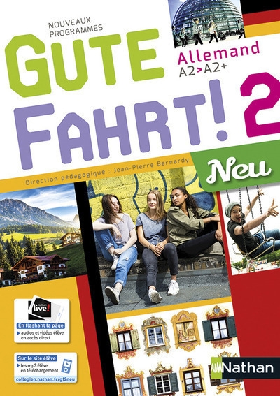 Gute fahrt allemand 2 neu 2017 - manuel de l'élève - Image principale