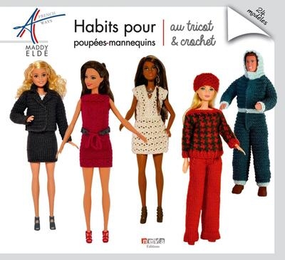 Habits pour poupées-mannequins au tricot et crochet - Image principale