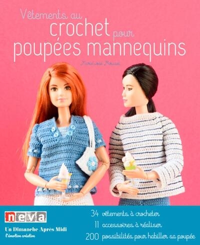 Vêtements au crochet pour poupées mannequins - Image principale