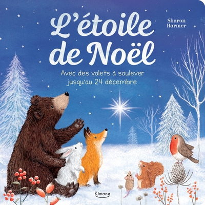 L'étoile de noël - avec des volets à soulever jusqu'au 24 décembre - Image principale