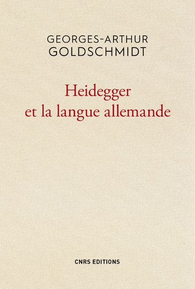 Heidegger et la langue allemande - Image principale