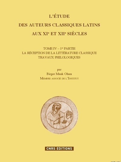 Etude des auteurs classiques latins au xie et xiieme siècles - Image principale