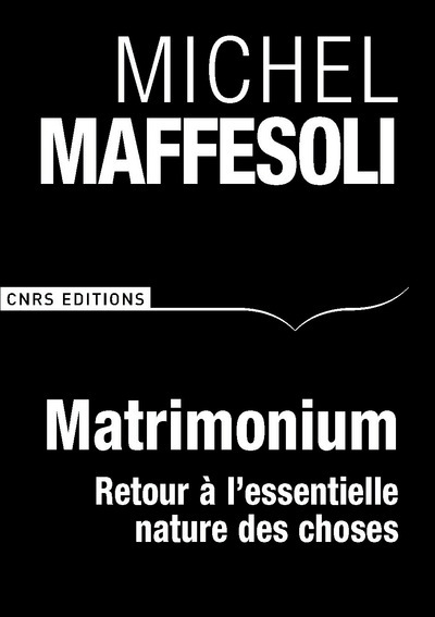 Matrimonium. petit traité d'écosophie - Image principale