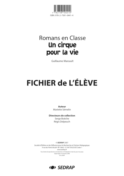 Cirque pour la vie - fichier - Image principale