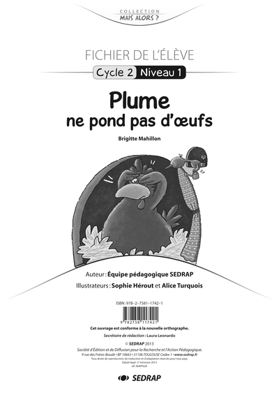 Plume ne pond pas d'oeufs - fichier gs - Image principale