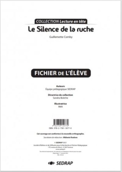 Le silence de la ruche - le fichier - Image principale