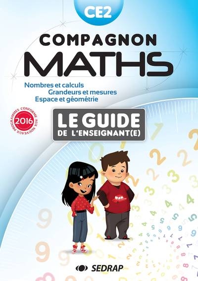 Compagnon maths ce2 - guide enseignant - edition 2017 - Image principale