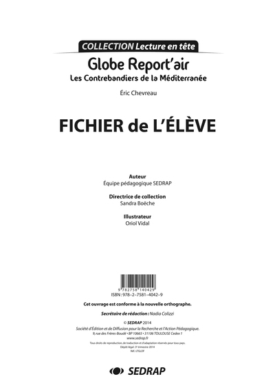 Globe report'air - fichier - Image principale