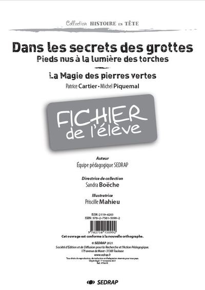 Dans les secrets des grottes - le fichier - pieds nus a la lumiere des torches suivi de la magie des - Image principale
