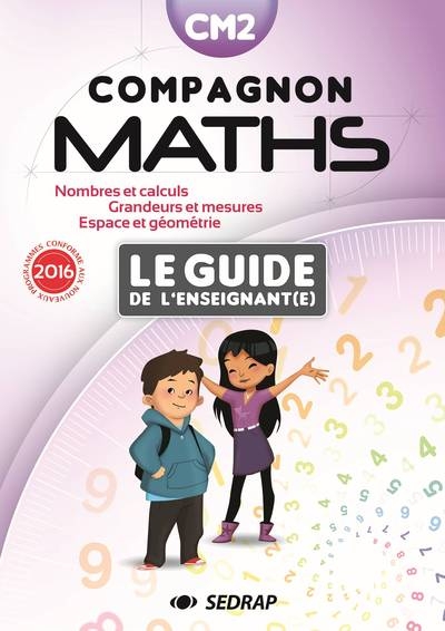 Compagnon maths cm2 - guide enseignant - edition 2017 - Image principale