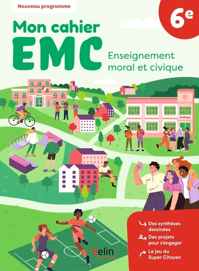 Mon cahier emc 6e - Image principale