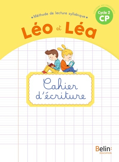 Leo et lea 2019 – cahier d'écriture cp - Image principale