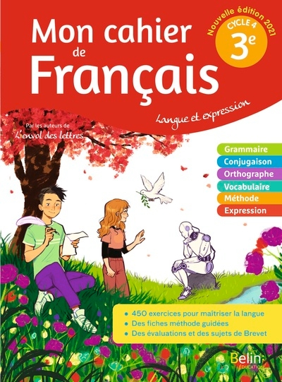 Mon cahier de francais 3e - Image principale