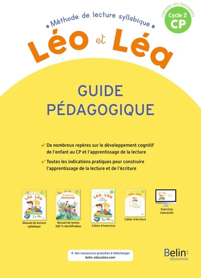 Leo et lea 2019 – guide pédagogique cp – édition 2021 - Image principale