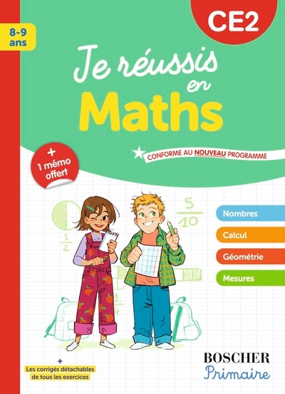 Je réussis en maths ce2 - Image principale