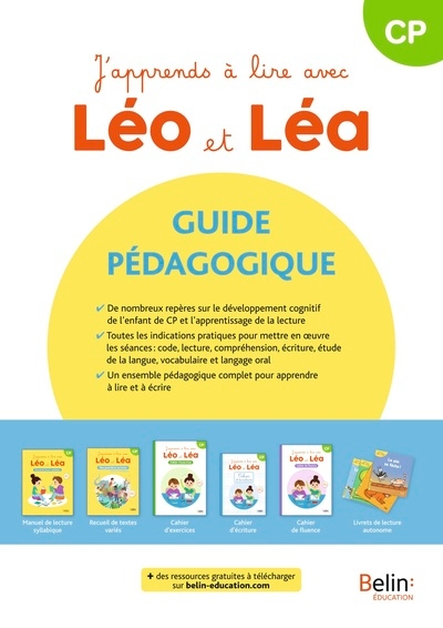 J'apprends à lire avec léo et léa – guide pédagogique - Image principale