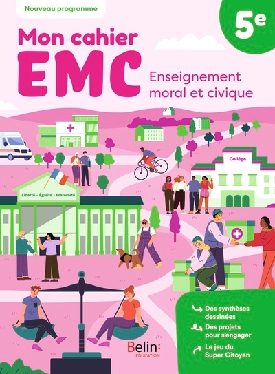 Mon cahier emc 5e - Image principale