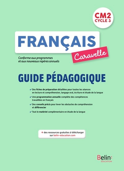 Caravelle cm2 - guide pédagogique 2021 - Image principale