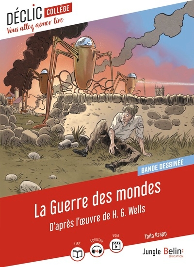 La guerre des mondes en bande dessinée - Image principale