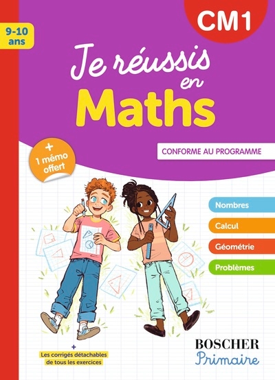 Je réussis en maths cm1 - Image principale