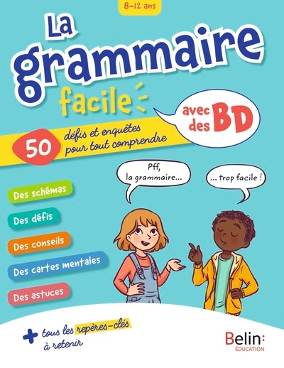 La grammaire facile, avec des bd - Image principale