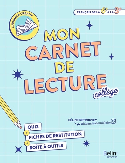 Mon carnet de lecture - Image principale