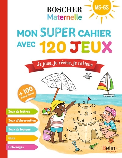 Mon super cahier avec 120 jeux - Image principale