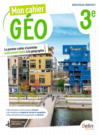 Mon cahier géo 3e - Image principale