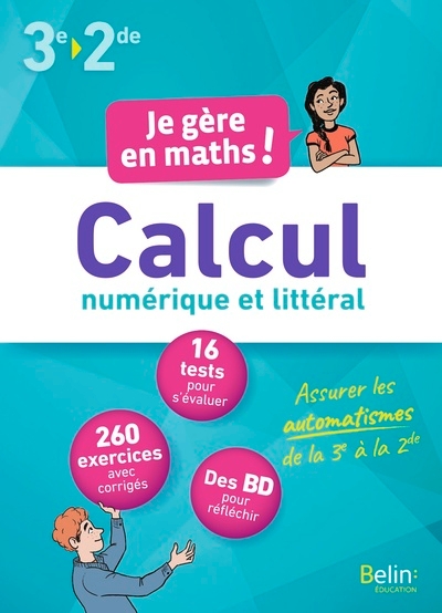 Je gère en maths ! calcul numérique et littéral - Image principale