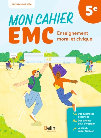 Mon cahier emc 5e - Image principale