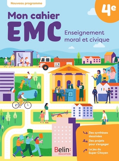 Mon cahier emc 4e - Image principale