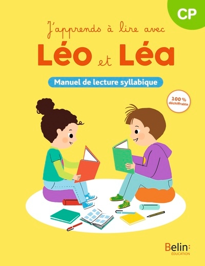 J'apprends à lire avec léo et léa – manuel de lecture syllabique - Image principale