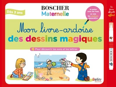 Mon livre-ardoise des dessins magiques - pour découvrir les sons et les lettres - Image principale