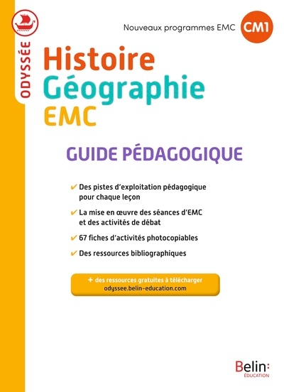 Odyssée – guide pédagogique cm1 nouvelle édition 2024 - Image principale