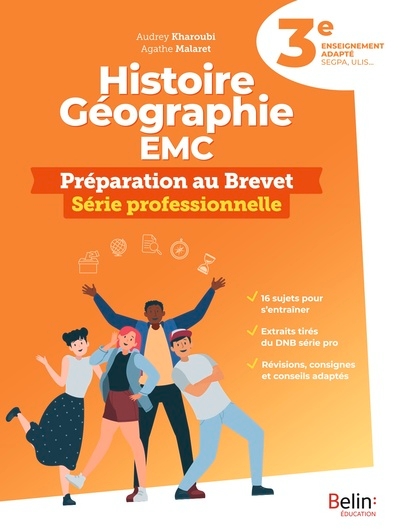 Histoire-géographie emc 3e - préparation au brevet - Image principale
