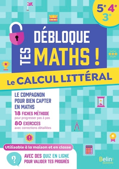 Le calcul littéral (5e-4e-3e) - Image principale