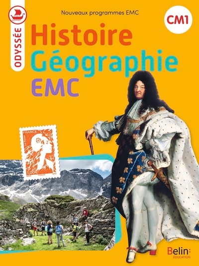 Odyssée – manuel d'histoire géographie emc cm1 nouvelle édition 2024 - Image principale