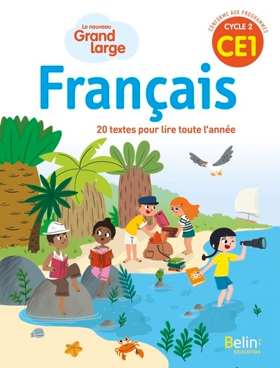 Le nouveau grand large ce1 - manuel élève 2019 - Image principale