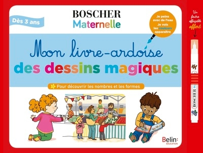Mon livre-ardoise des dessins magiques - pour découvrir les nombres et les formes - Image principale