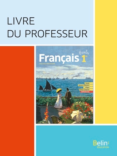 Francais premiere 2019 livre du professeur - Image principale