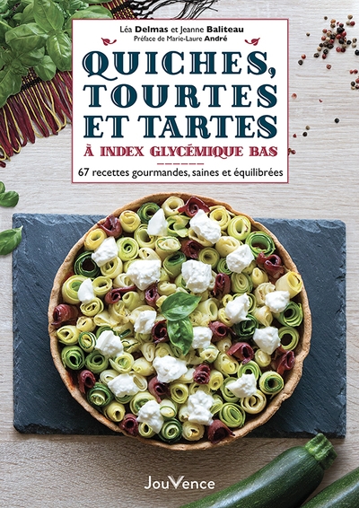 Quiches, tourtes et tartes à index glycémique bas - Image principale