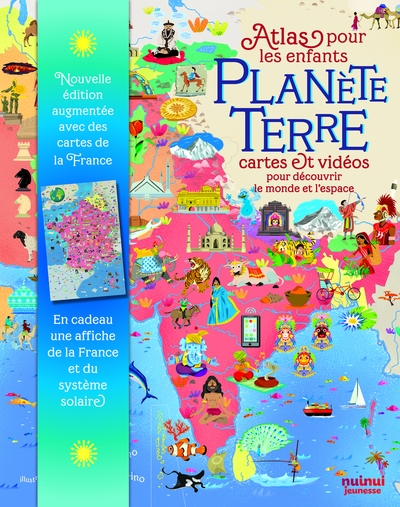 Planète terre - atlas pour les enfants - cartes et vidéos pour découvrir le monde et l'espace - Image principale