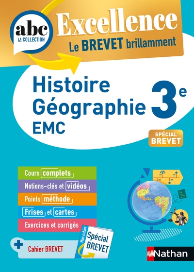 Abc excellence histoire - géographie - enseignement moral et civique - 3e - Image principale