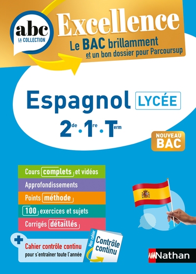 Abc bac excellence espagnol 2de, 1re, term. - Image principale