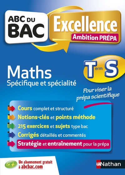 Abc excellence - ambition prépa - maths terminale s - Image principale