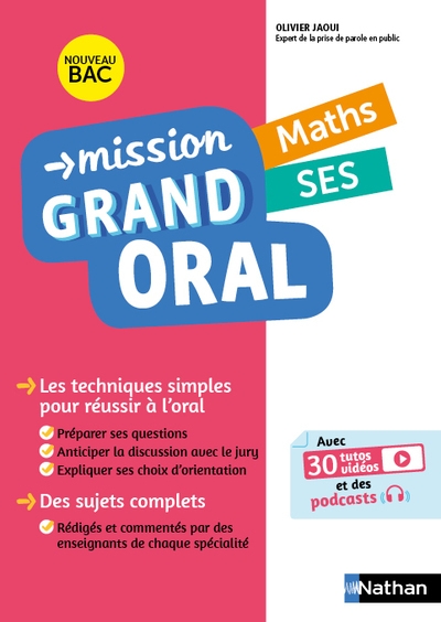 Mission grand oral - maths ses - Image principale