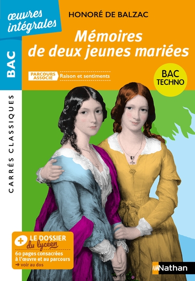 Mémoires de deux jeunes mariés de balzac - Image principale
